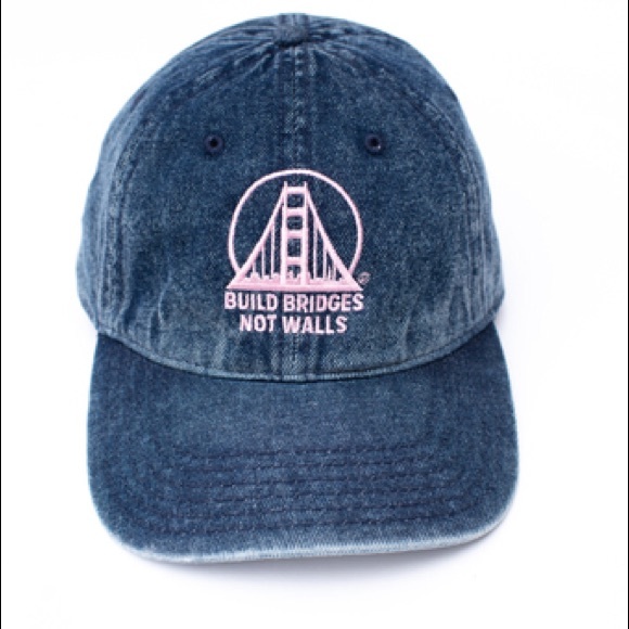 Build Bridges Not Walls” hat/shirt | SanFranPsycho - Picture 3 of 4